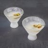 Glass FREEZE Martini Glass by HOST  (set of two)