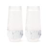 Champagne FREEZE in Marble (set of 2) by HOST