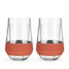 Wine FREEZE XL in Terra Cotta (set of 2) by HOST