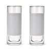 Glass FREEZE Highball Glass (set of two) in Gray by HOST