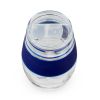 Wine FREEZE Cooling Cups in Blue (set of 2) and lids by HOS