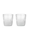 Glass FREEZE Whiskey Glass (set of two) by HOST