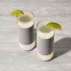 Glass FREEZE Highball Glass (set of two) in Gray by HOST