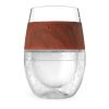 Wine FREEZE Cooling Cup in Wood Cup by HOST