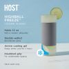 Glass FREEZE Highball Glass (set of two) in Gray by HOST