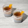 Glass FREEZE Whiskey Glass in Gray (set of two) by HOST