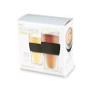 Beer FREEZE Cooling Cups in Black (set of 2) by HOST