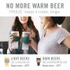 Beer FREEZE in Green (set of 2) by HOST