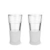 Glass FREEZE Beer Glass (set of two) by HOST