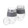 Wine FREEZE in Gray (set of 2) and lids (by HOST