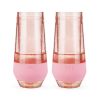 Champagne FREEZE in Blush Tint (set of 2) by HOST