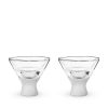 Glass FREEZE Martini Glass by HOST  (set of two)