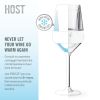 Wine FREEZE Stemmed in Marble (set of 2)  by HOST